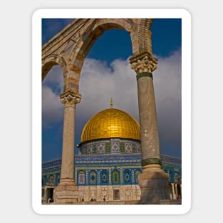 The Dome of the Rock, Jerusalem Sticker